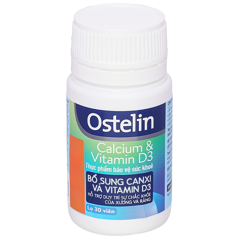 Thực phẩm bảo vệ sức khỏe OSTELIN Calcium & Vitamin D3 - 9